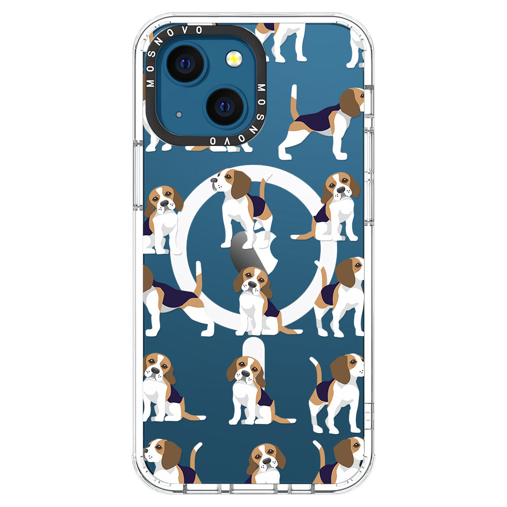 Cute Beagles Phone Case - iPhone 13 Case - MOSNOVO