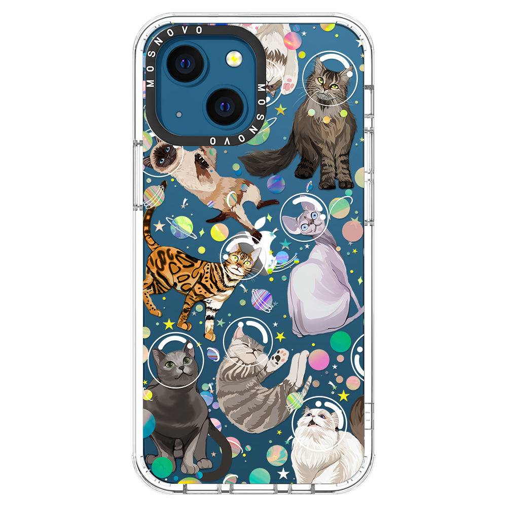 Space Cat Phone Case - iPhone 13 Case - MOSNOVO