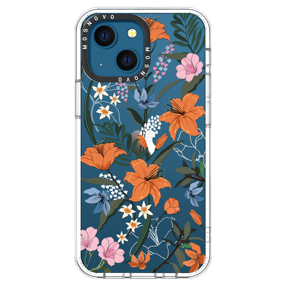 Lily Garden Phone Case - iPhone 13 Case - MOSNOVO