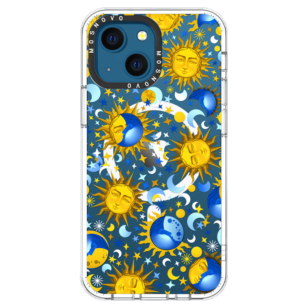 Sun and Moon Phone Case - iPhone 13 Case - MOSNOVO