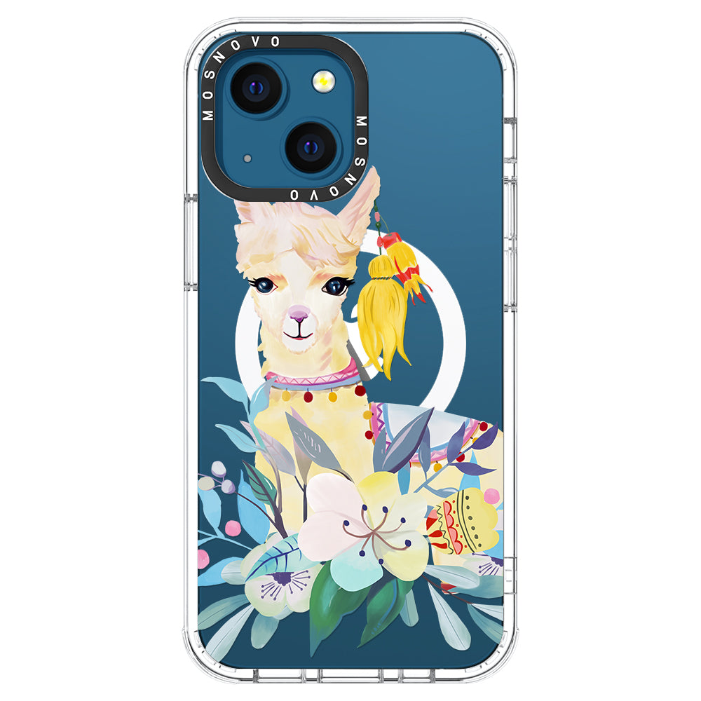 Boho Llama Phone Case - iPhone 13 Case - MOSNOVO