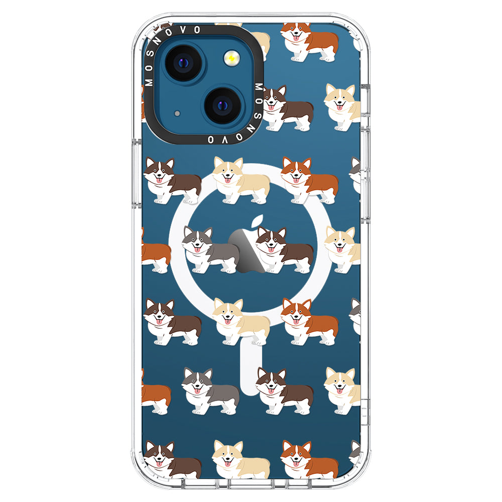 Cute Corgi Phone Case - iPhone 13 Case - MOSNOVO