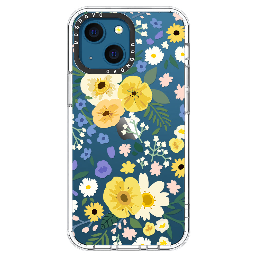 Spring Wild Floral Phone Case - iPhone 13 Case - MOSNOVO