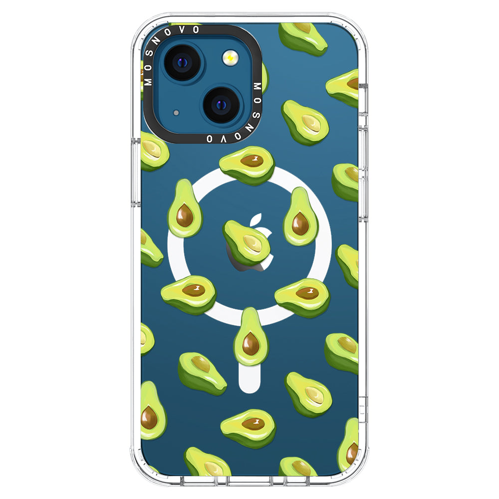 Fleshy Avocado Phone Case - iPhone 13 Case - MOSNOVO