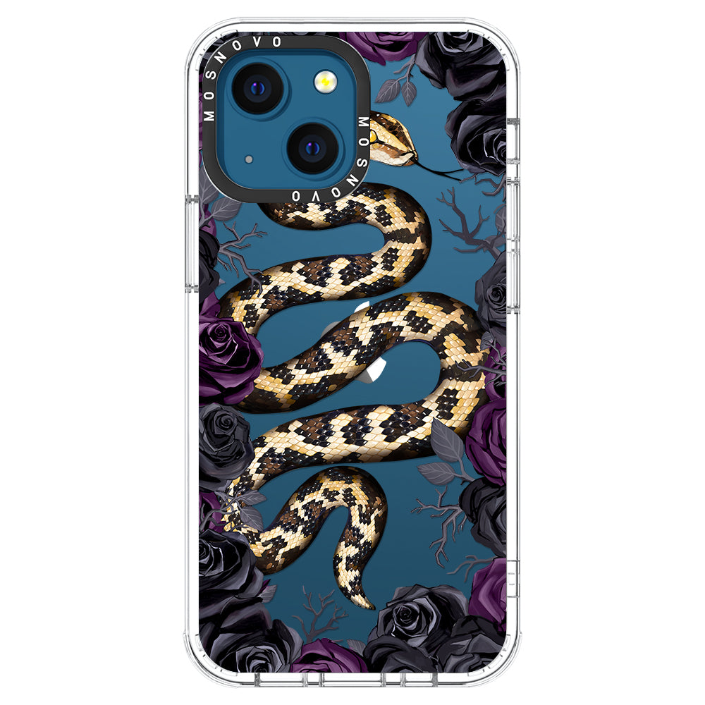 Secret Snake Garden Phone Case - iPhone 13 Case - MOSNOVO