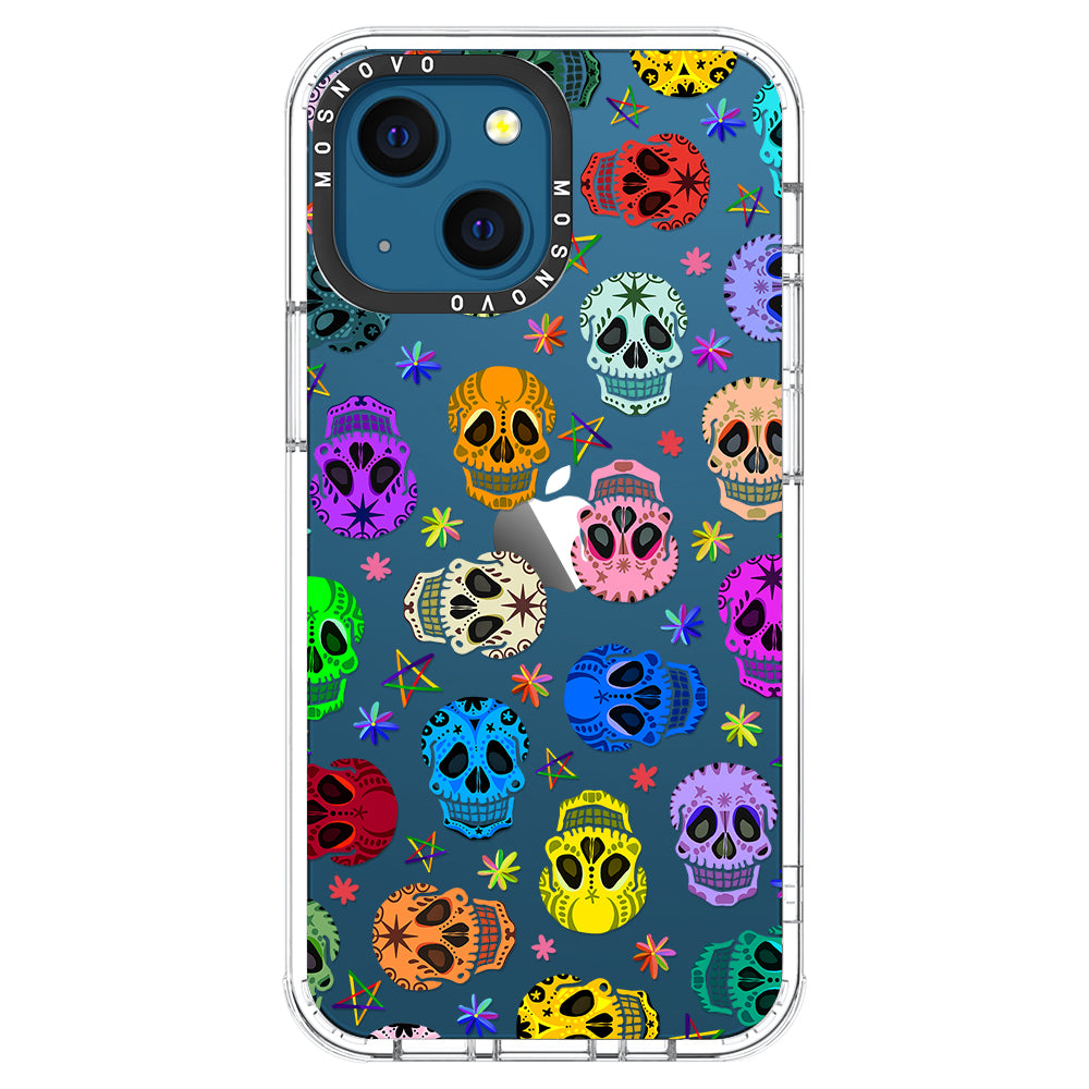 Skull Phone Case - iPhone 13 Case - MOSNOVO