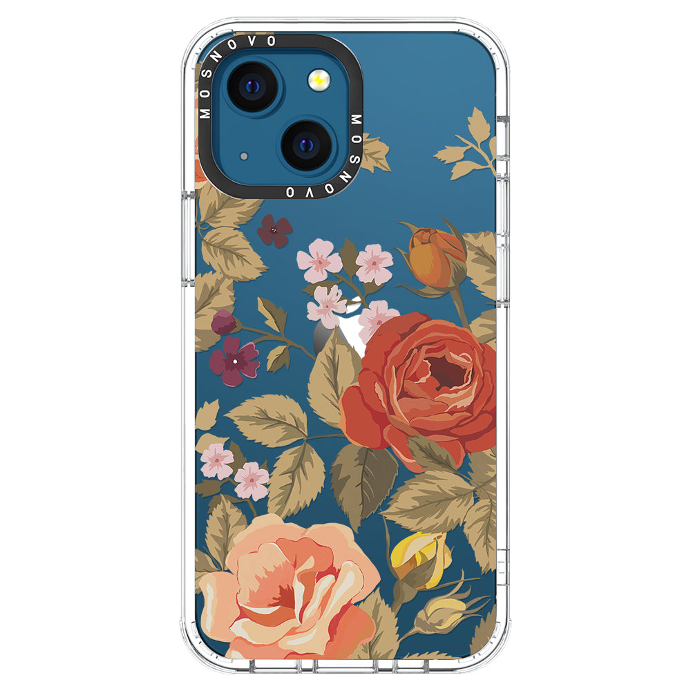 Vintage Roses Phone Case - iPhone 13 Case - MOSNOVO