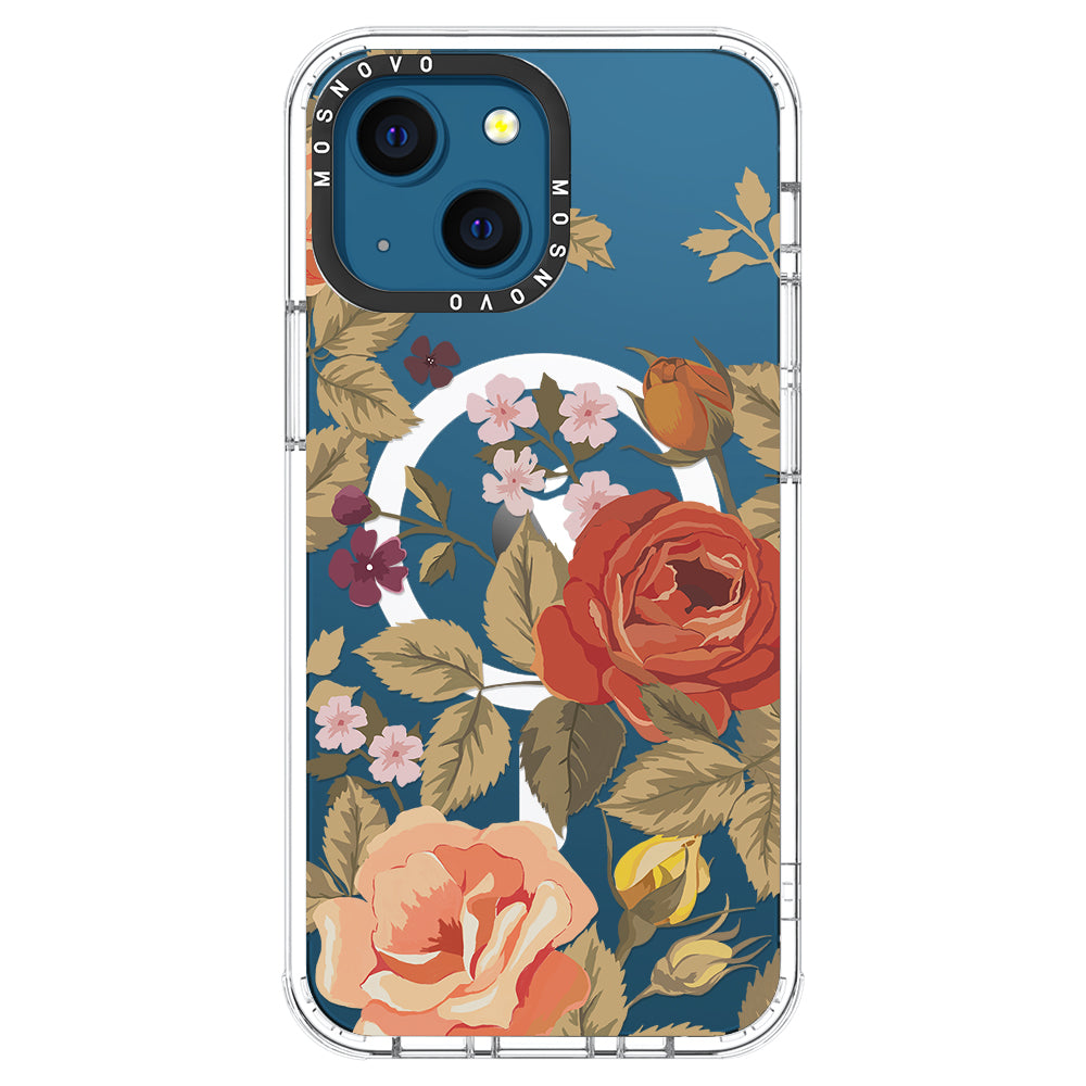 Vintage Roses Phone Case - iPhone 13 Case - MOSNOVO