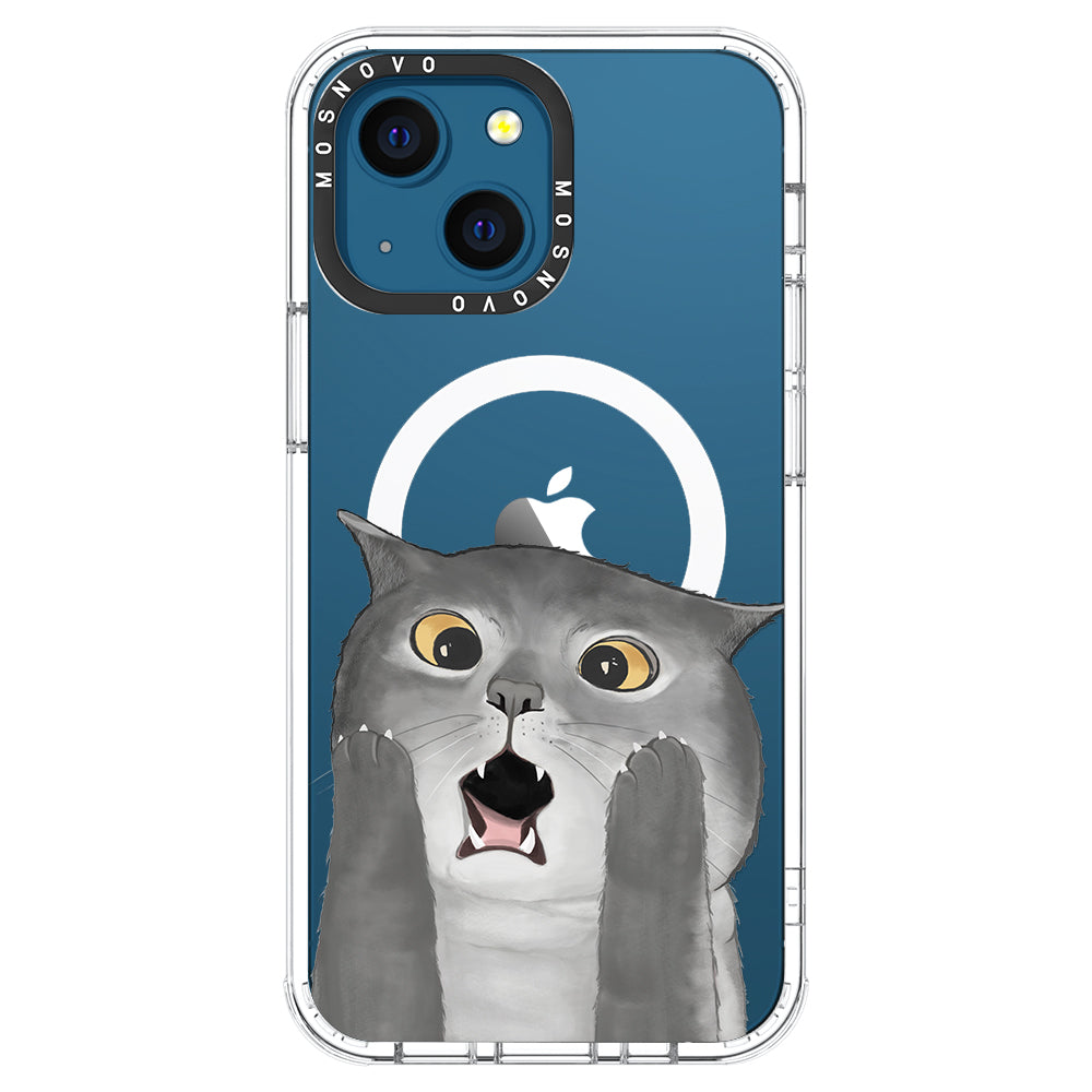 OMG Cat Phone Case - iPhone 13 Case - MOSNOVO