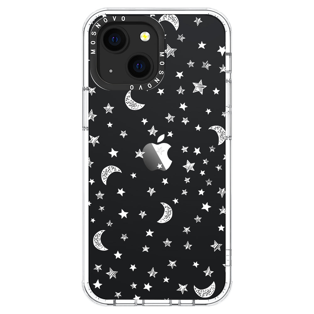 Night Moon Sky Phone Case - iPhone 13 Case - MOSNOVO