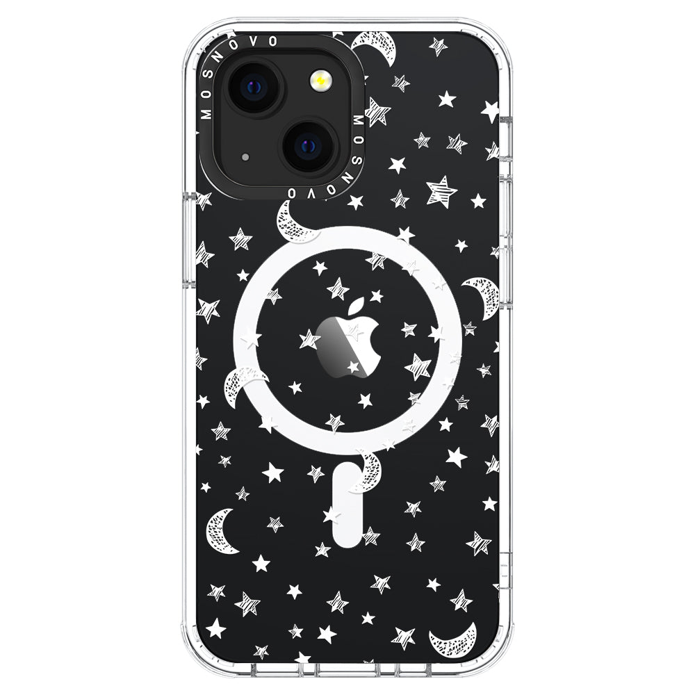 Night Moon Sky Phone Case - iPhone 13 Case - MOSNOVO