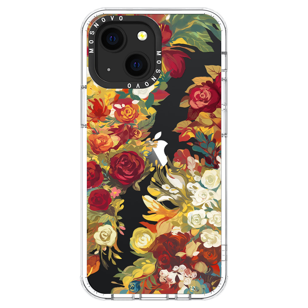 Vintage Flower Garden Phone Case - iPhone 13 Case - MOSNOVO