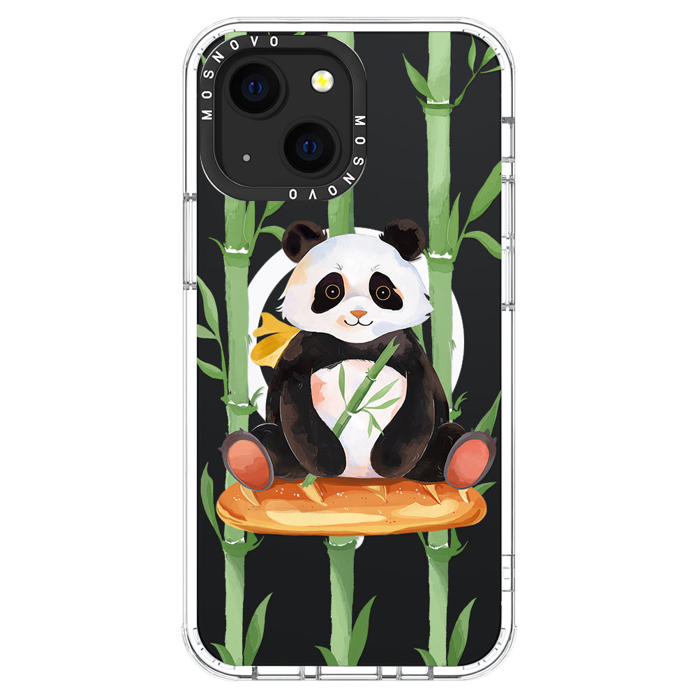 Bamboo Panda Phone Case - iPhone 13 Case - MOSNOVO