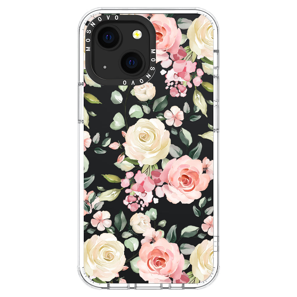 Watercolor Flower Floral Phone Case - iPhone 13 Case - MOSNOVO