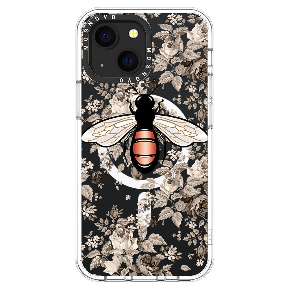 Vintage Bee Phone Case - iPhone 13 Case - MOSNOVO