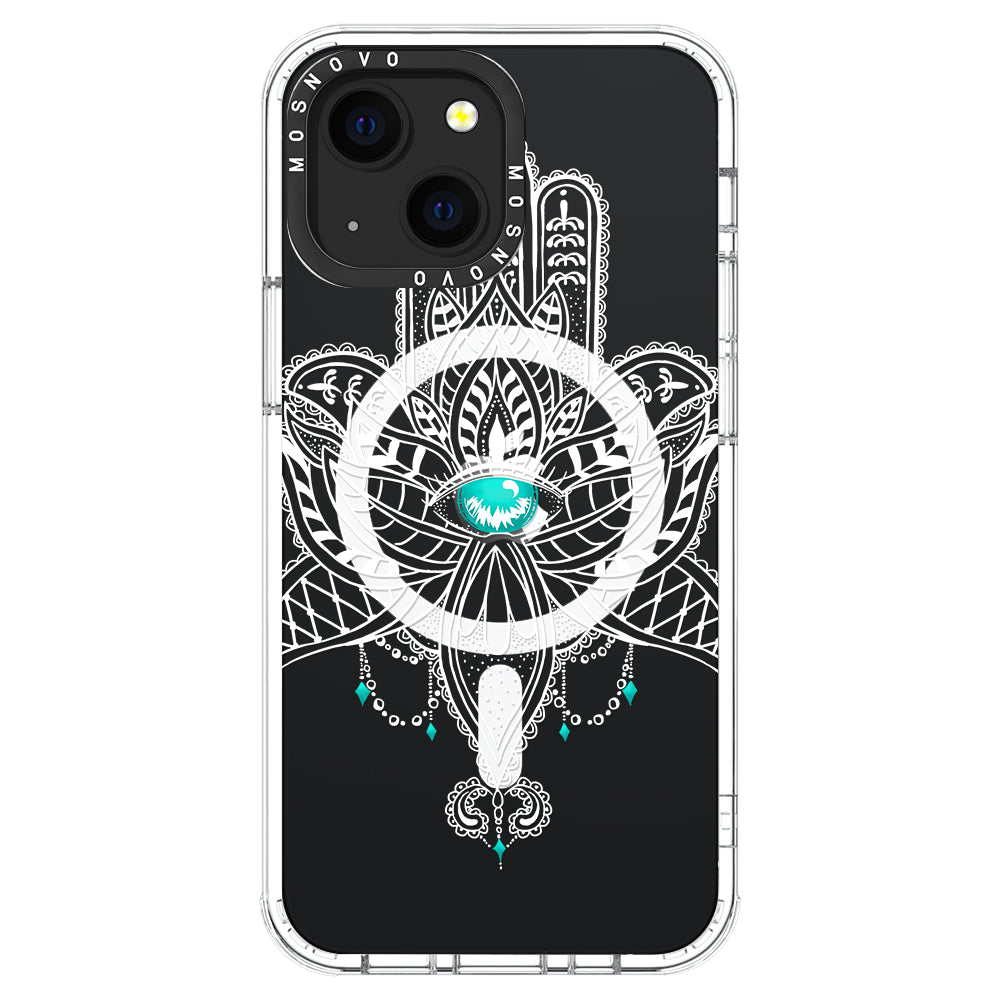 Hamsa Hand Phone Case - iPhone 13 Case - MOSNOVO