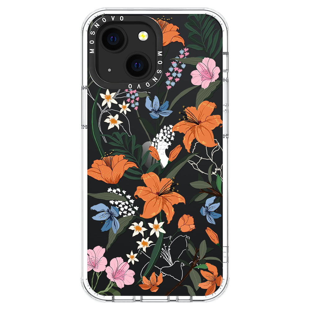 Lily Garden Phone Case - iPhone 13 Case - MOSNOVO