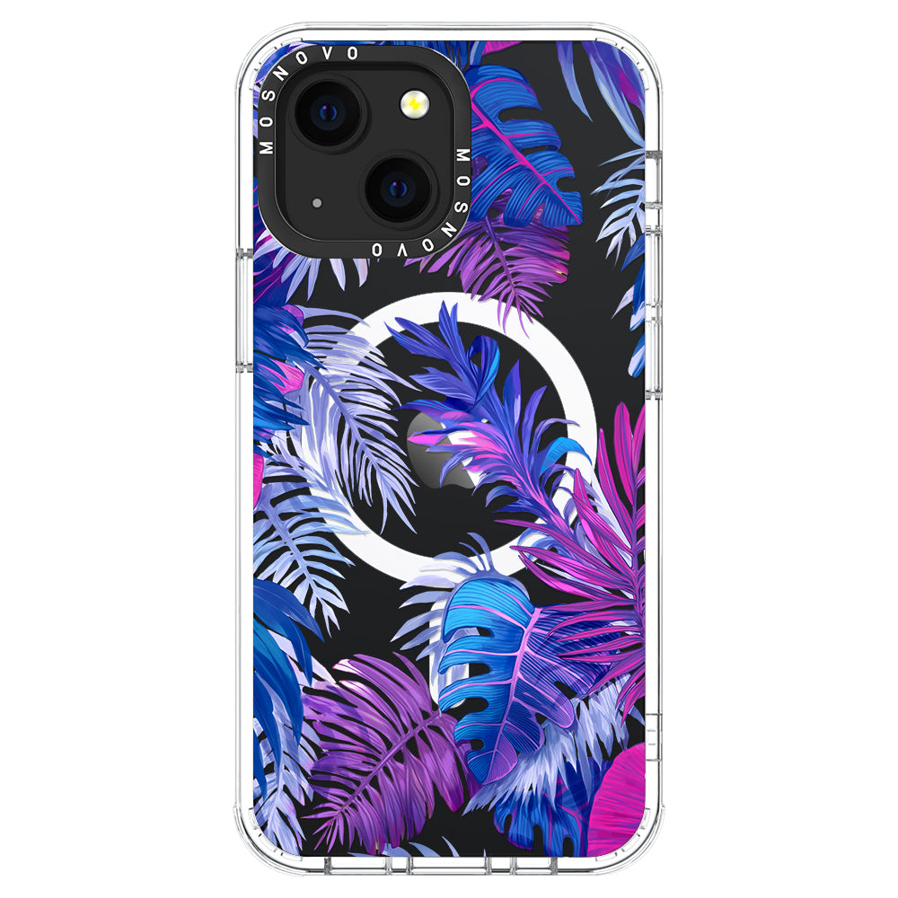 Fancy Palm Leaves Phone Case - iPhone 13 Case - MOSNOVO