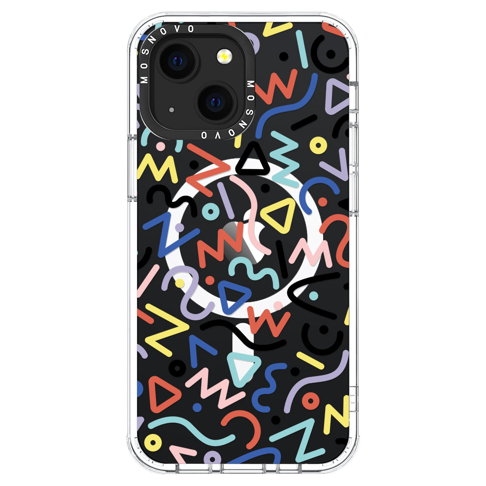 Doodle Art Phone Case - iPhone 13 Case - MOSNOVO