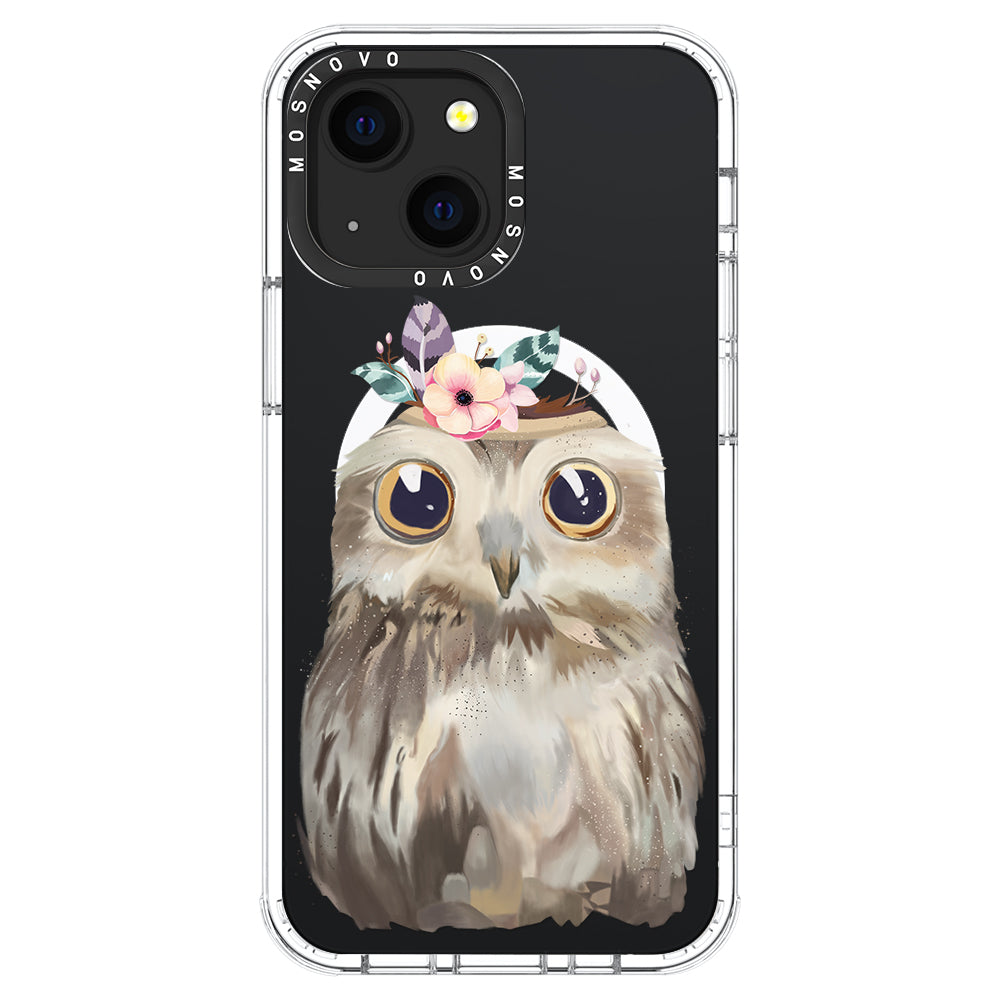 Cute Owl Phone Case - iPhone 13 Case - MOSNOVO