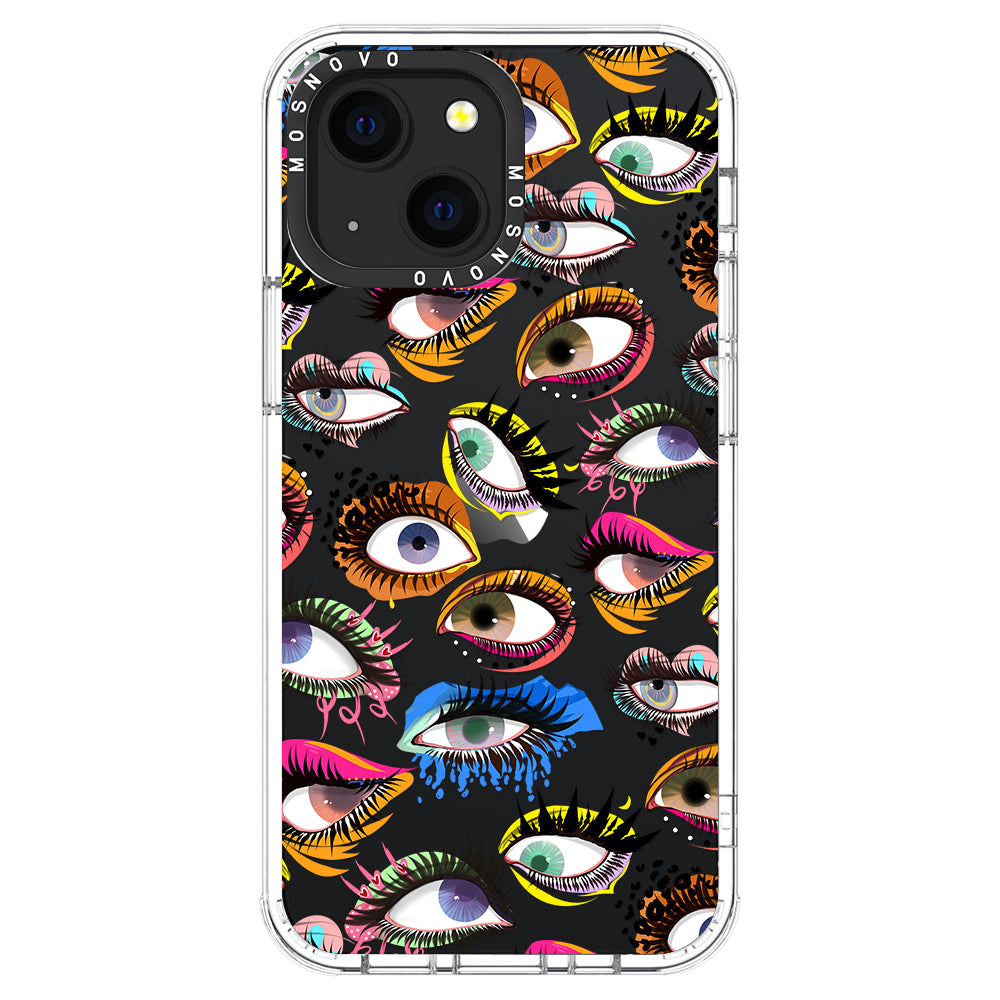 Eyes Phone Case - iPhone 13 Case - MOSNOVO