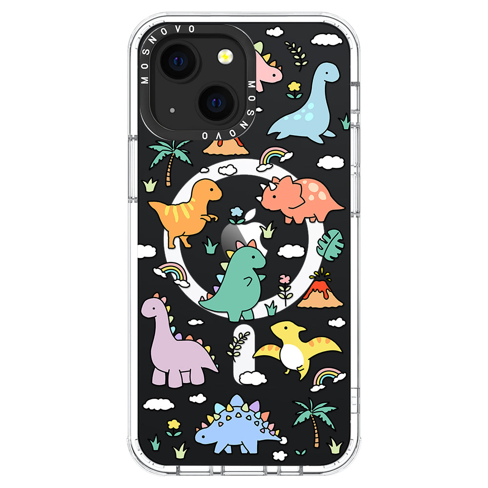 Cute Dinosaur World Phone Case - iPhone 13 Case - MOSNOVO