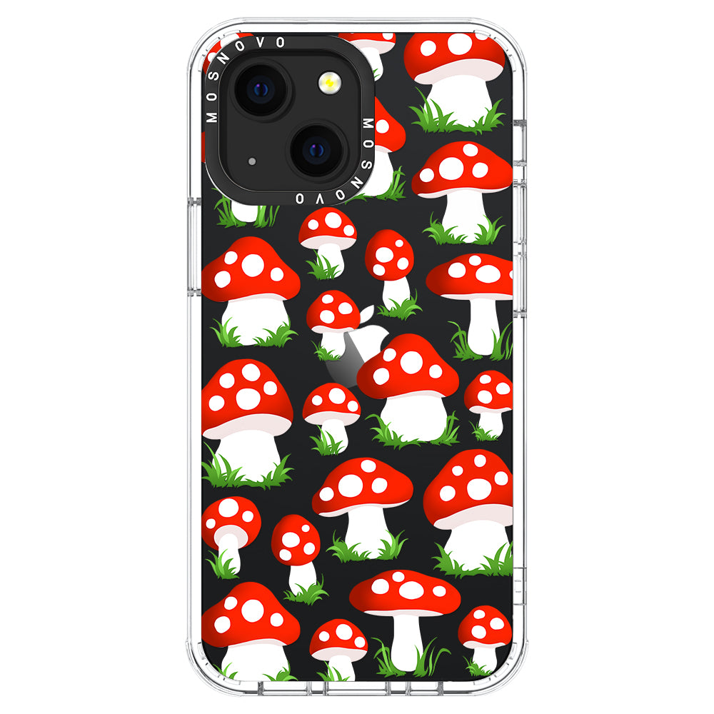 Cute Mushroom Phone Case - iPhone 13 Case - MOSNOVO