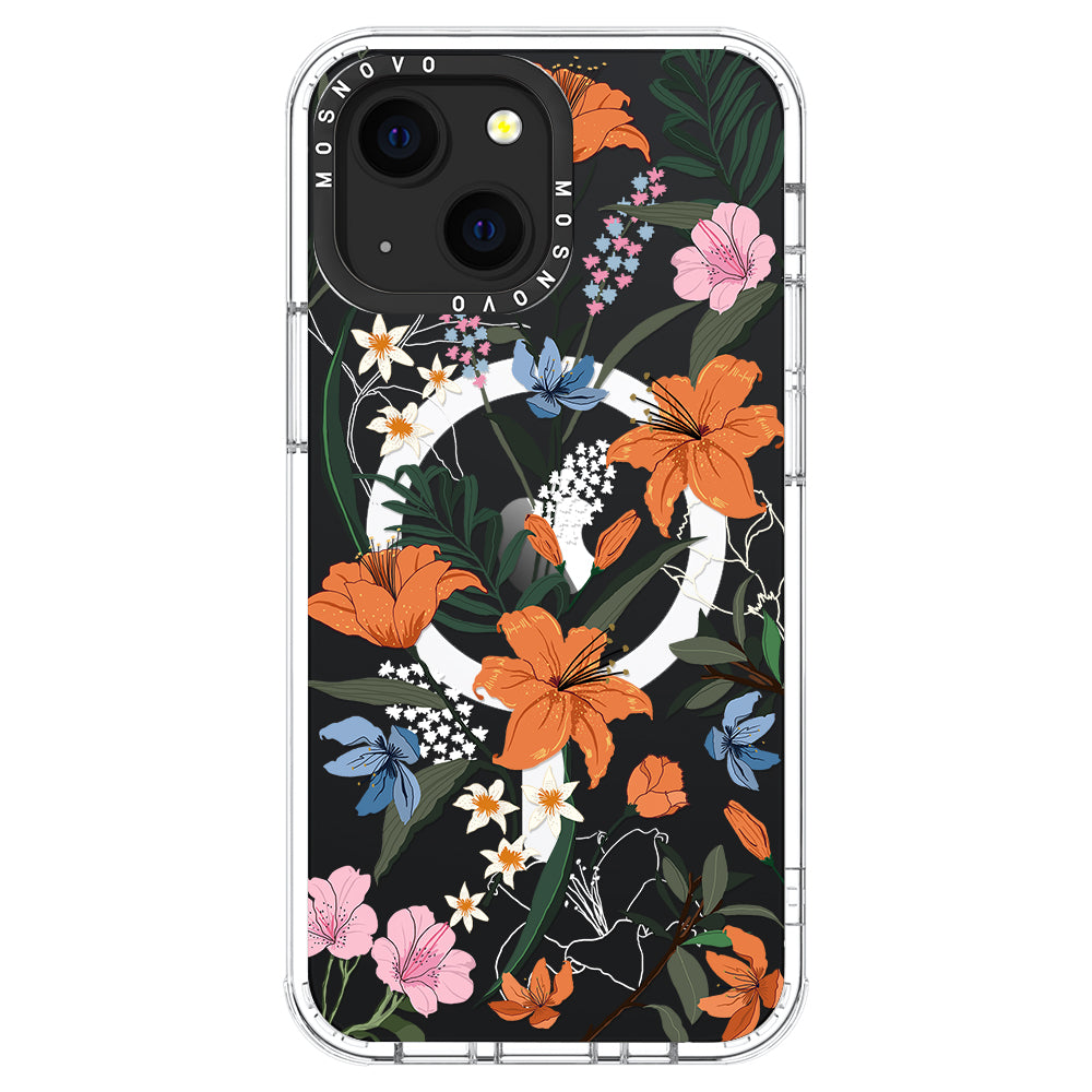 Lily Garden Phone Case - iPhone 13 Case - MOSNOVO