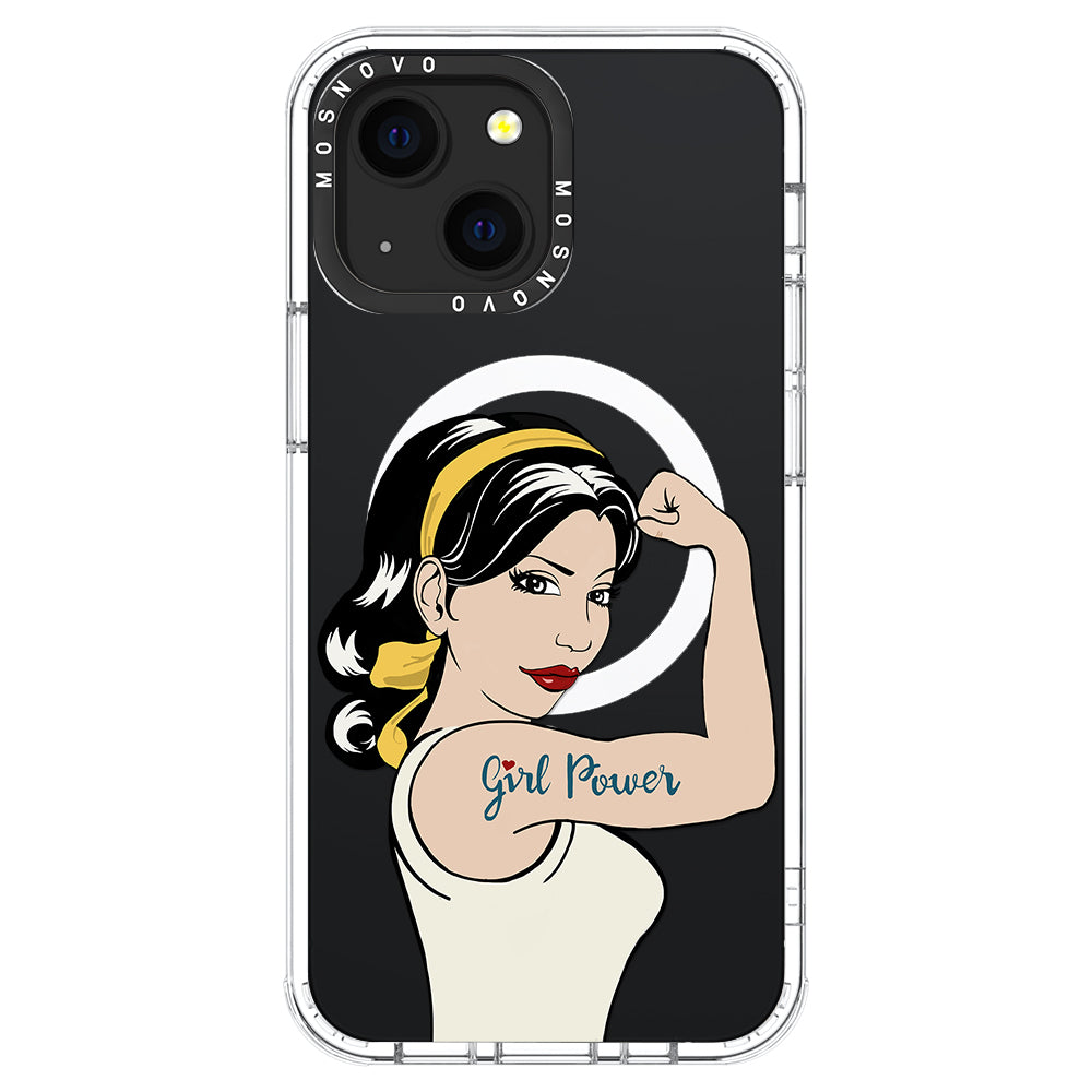 Girl Power Phone Case - iPhone 13 Case - MOSNOVO