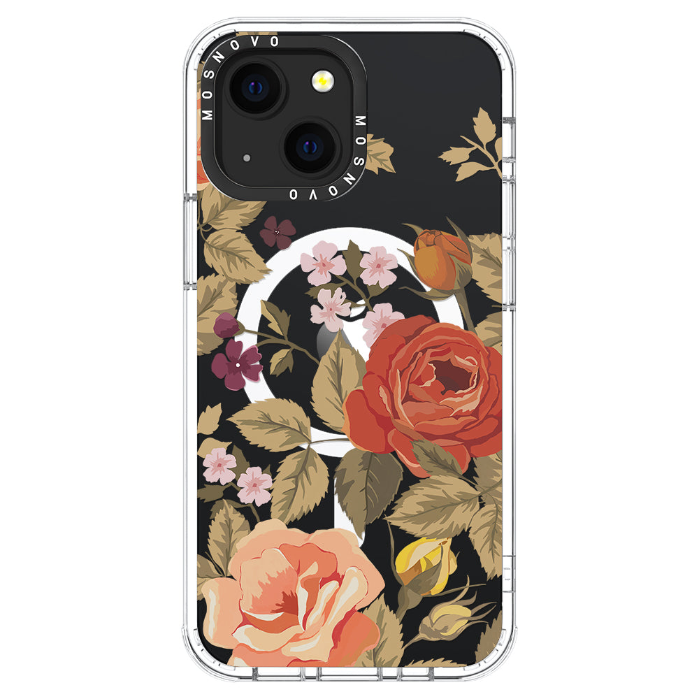 Vintage Roses Phone Case - iPhone 13 Case - MOSNOVO