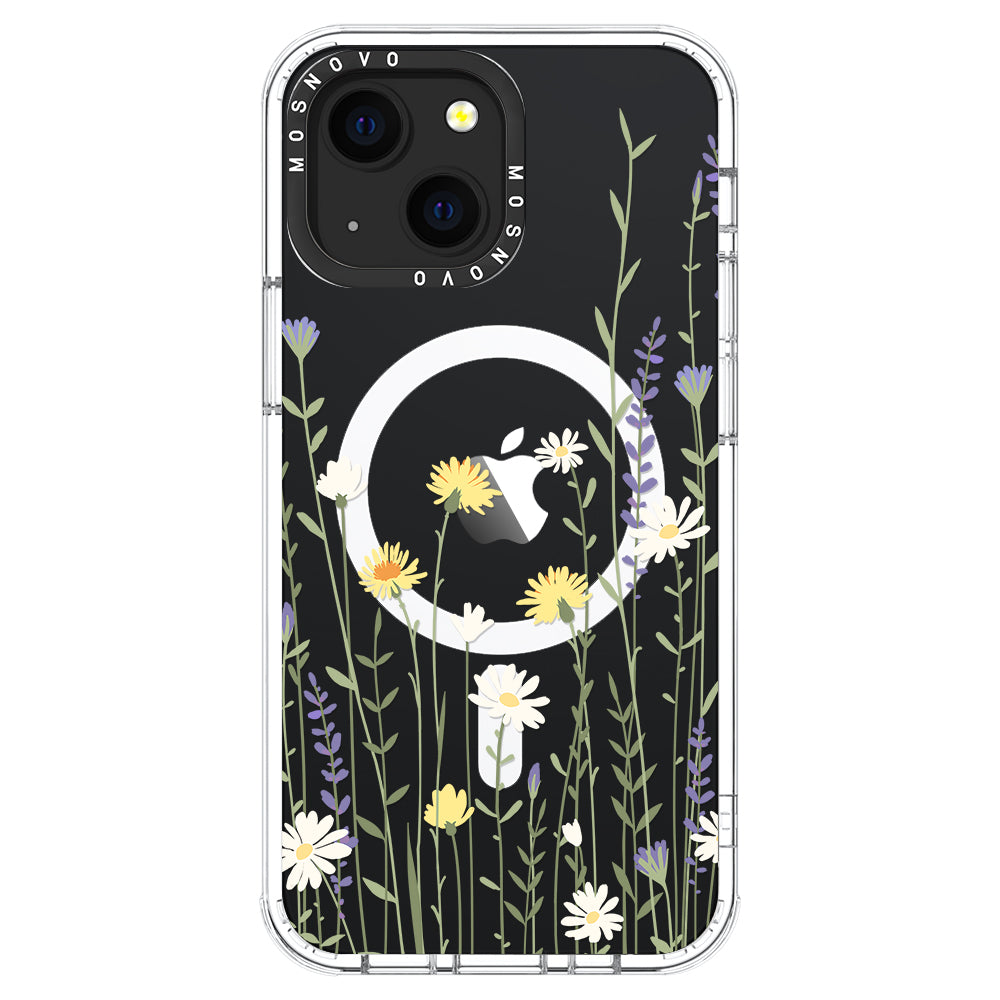 Wild Meadow Floral Phone Case - iPhone 13 Case - MOSNOVO