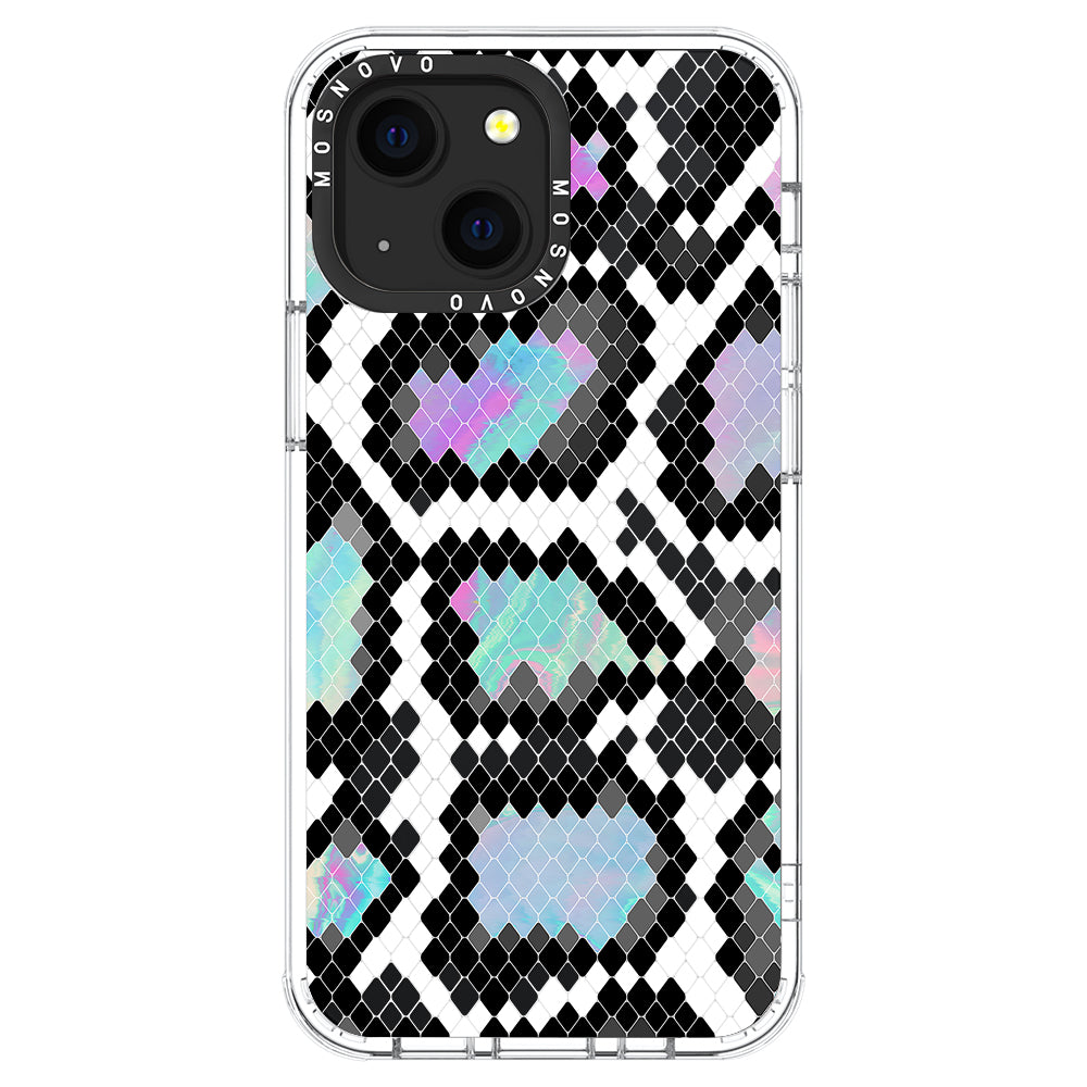 Aurora Snake Print Phone Case - iPhone 13 Case - MOSNOVO