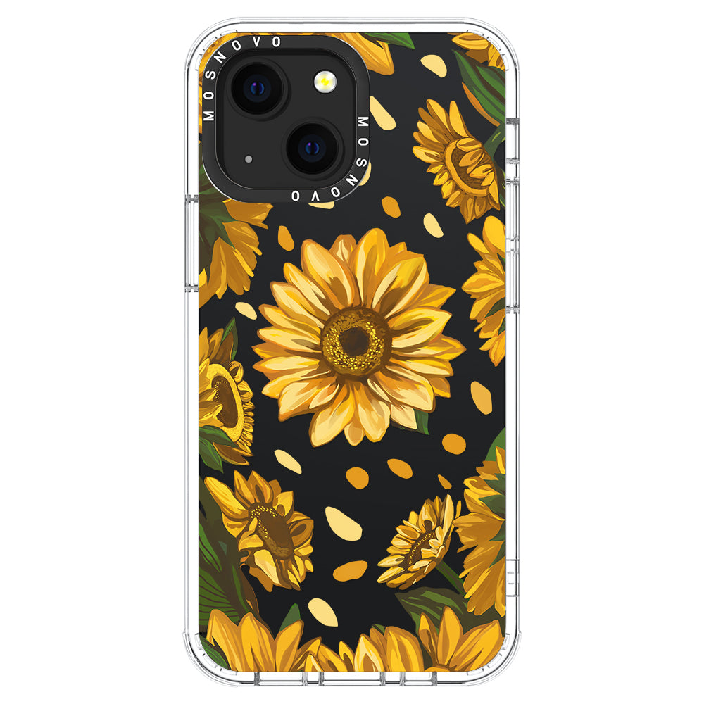 Sunflower Garden Phone Case - iPhone 13 Case - MOSNOVO