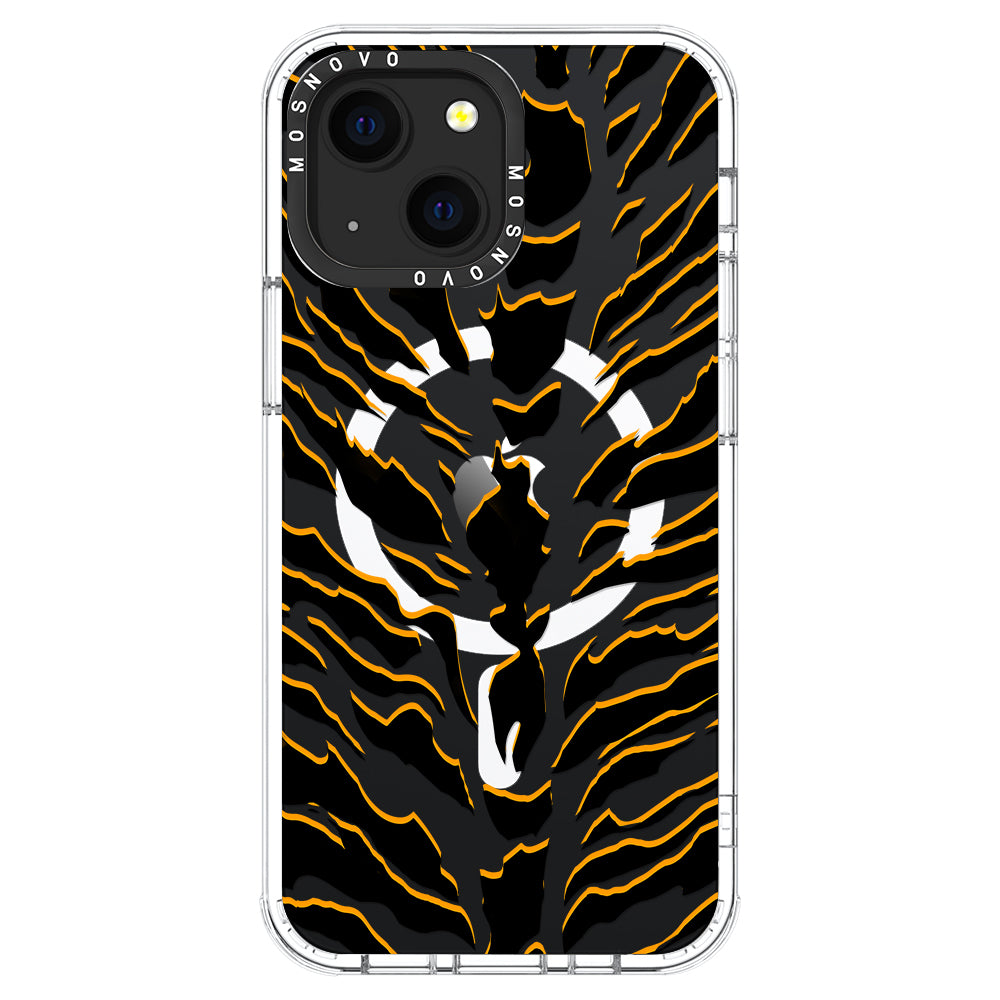 Tiger Print Phone Case - iPhone 13 Case - MOSNOVO