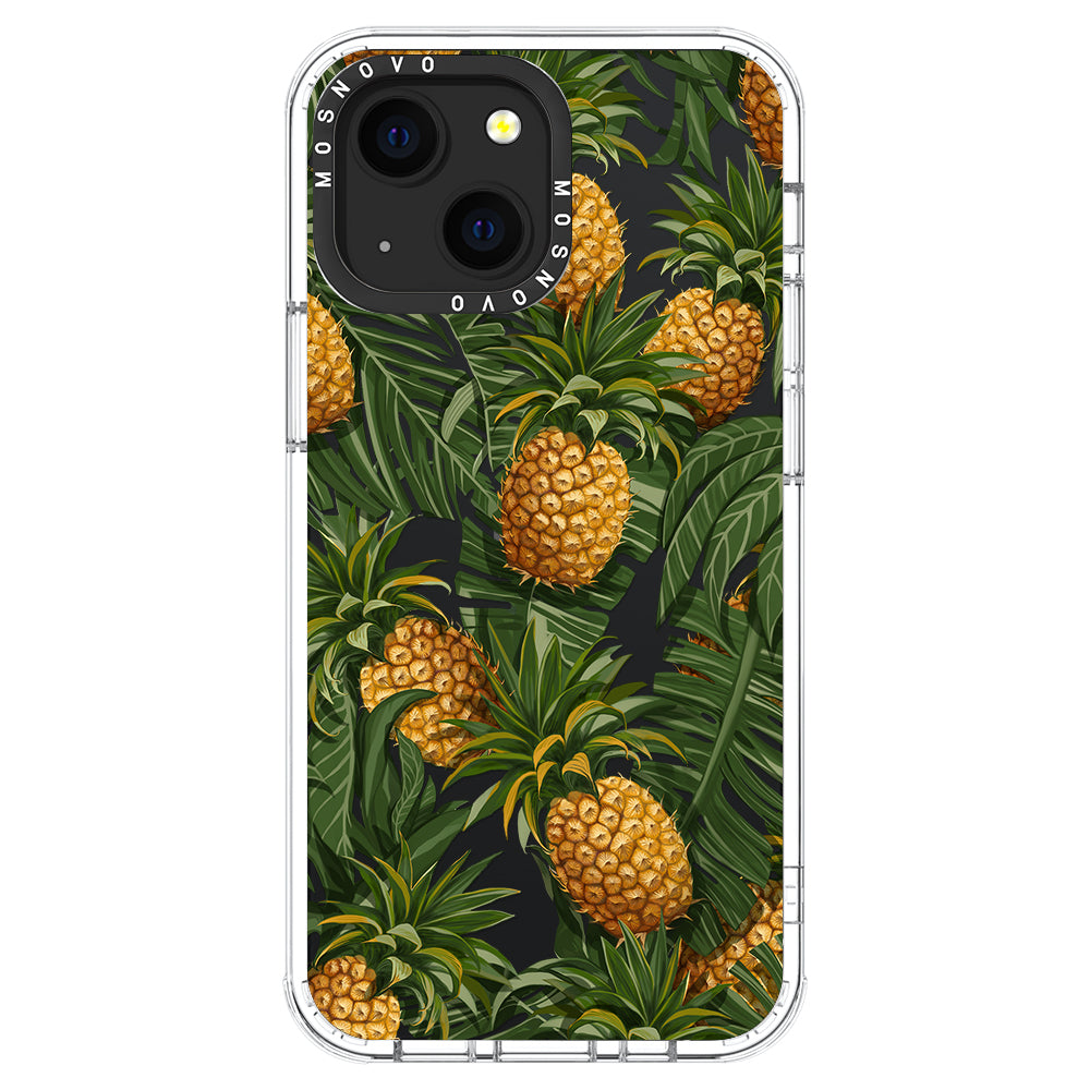 Pineapple Botany Phone Case - iPhone 13 Case - MOSNOVO