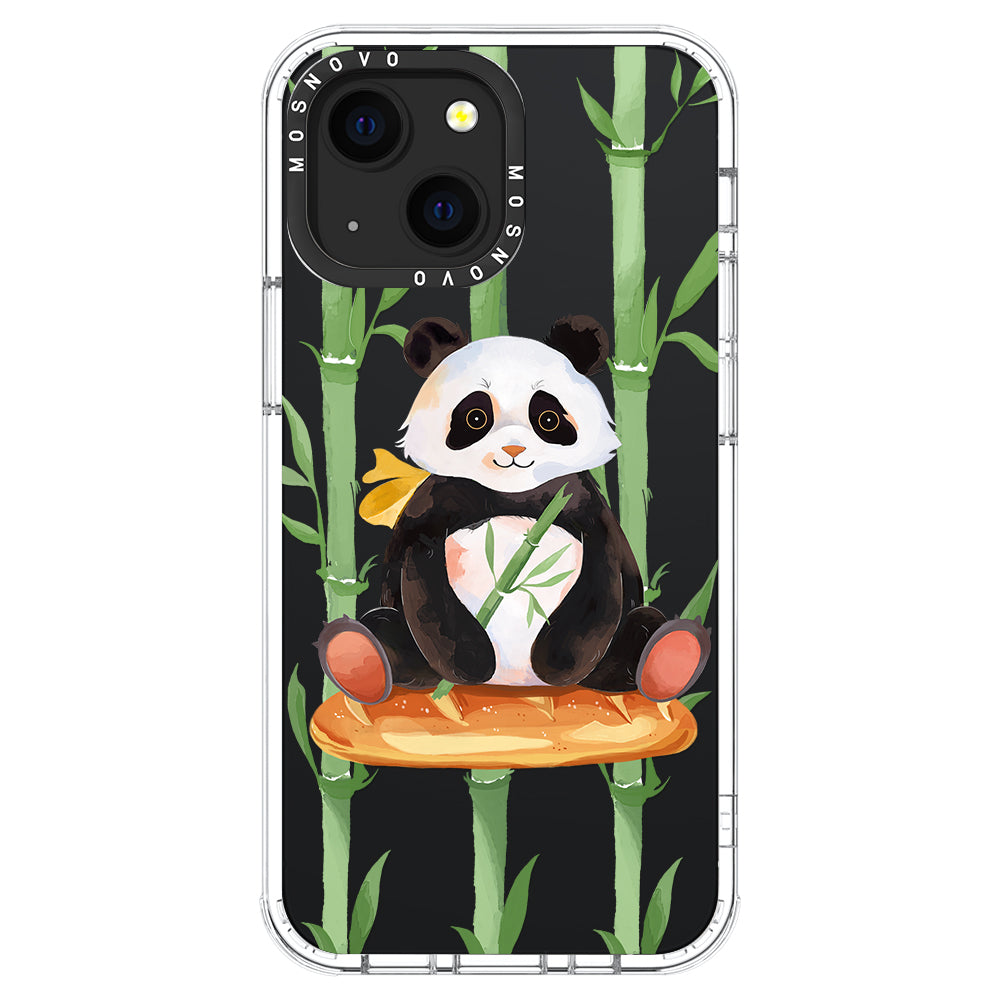 Bamboo Panda Phone Case - iPhone 13 Case - MOSNOVO