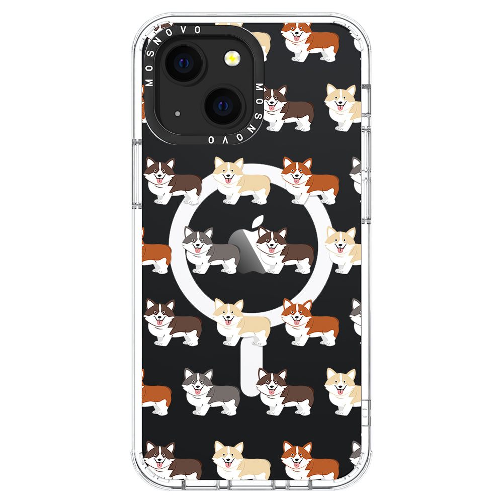 Cute Corgi Phone Case - iPhone 13 Case - MOSNOVO