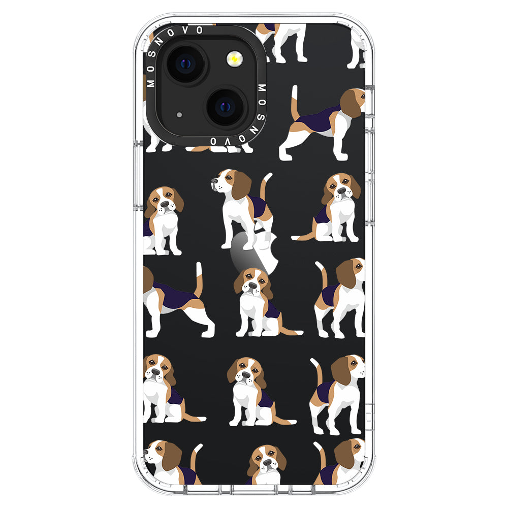 Cute Beagles Phone Case - iPhone 13 Case - MOSNOVO