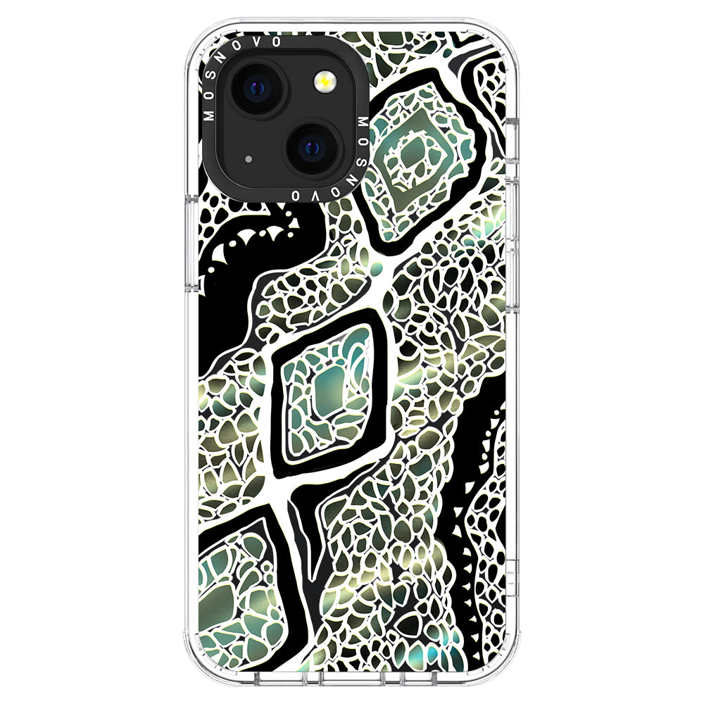 Jade Snake Phone Case - iPhone 13 Case - MOSNOVO