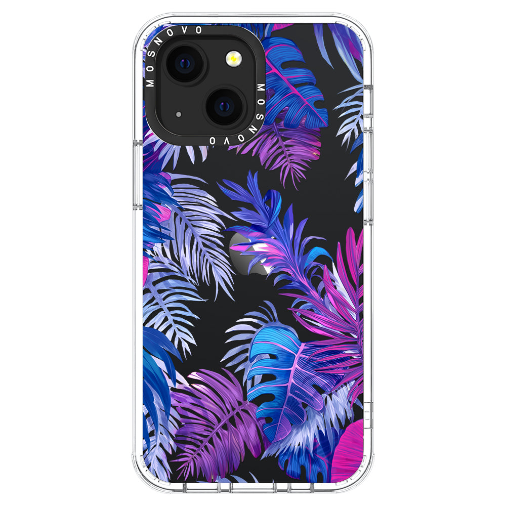 Fancy Palm Leaves Phone Case - iPhone 13 Case - MOSNOVO