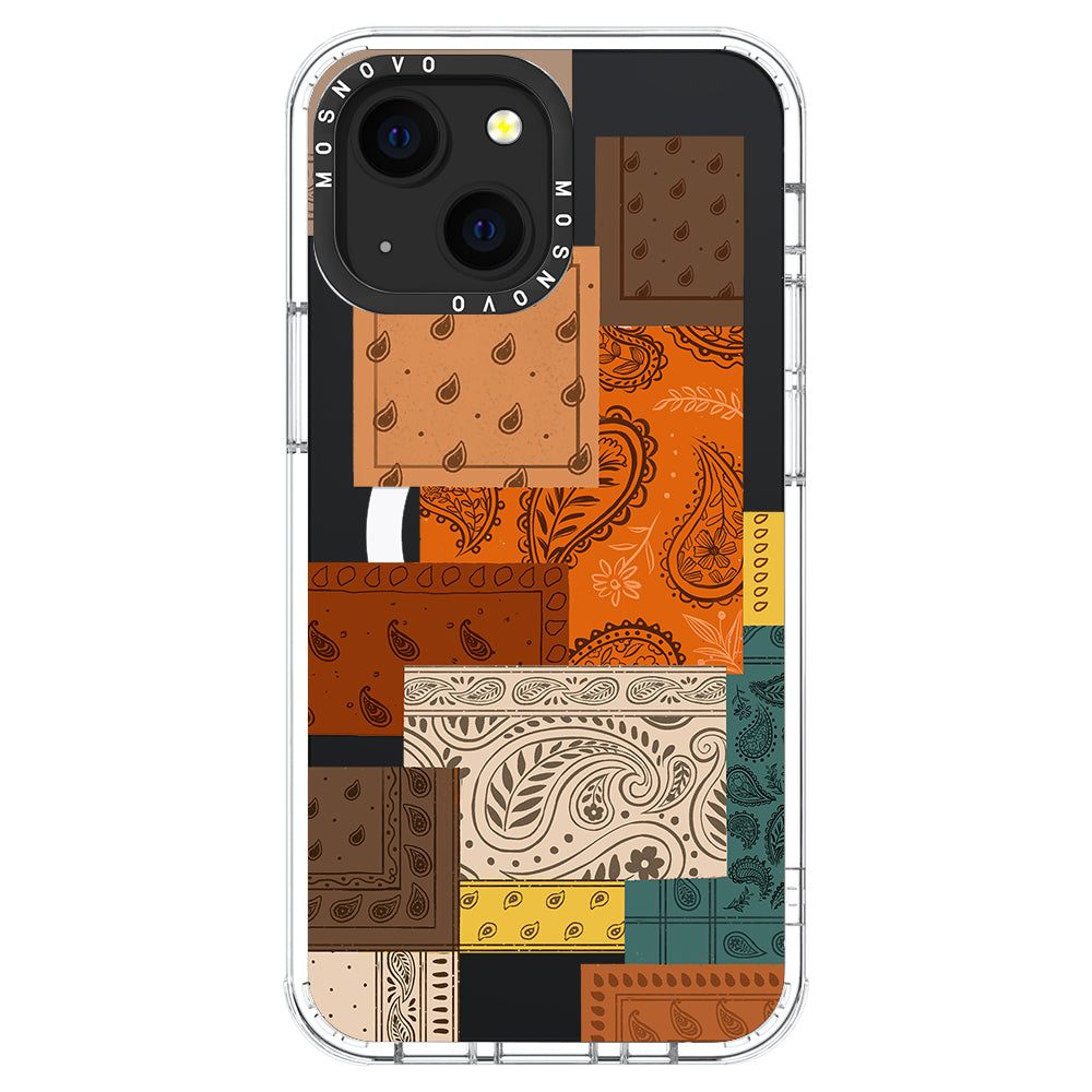 Vintage Paisley Phone Case - iPhone 13 Case - MOSNOVO