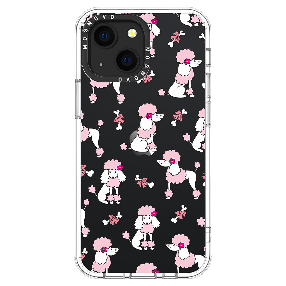 Cute Poodle Phone Case - iPhone 13 Case - MOSNOVO