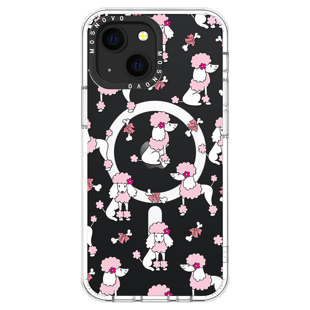 Cute Poodle Phone Case - iPhone 13 Case - MOSNOVO