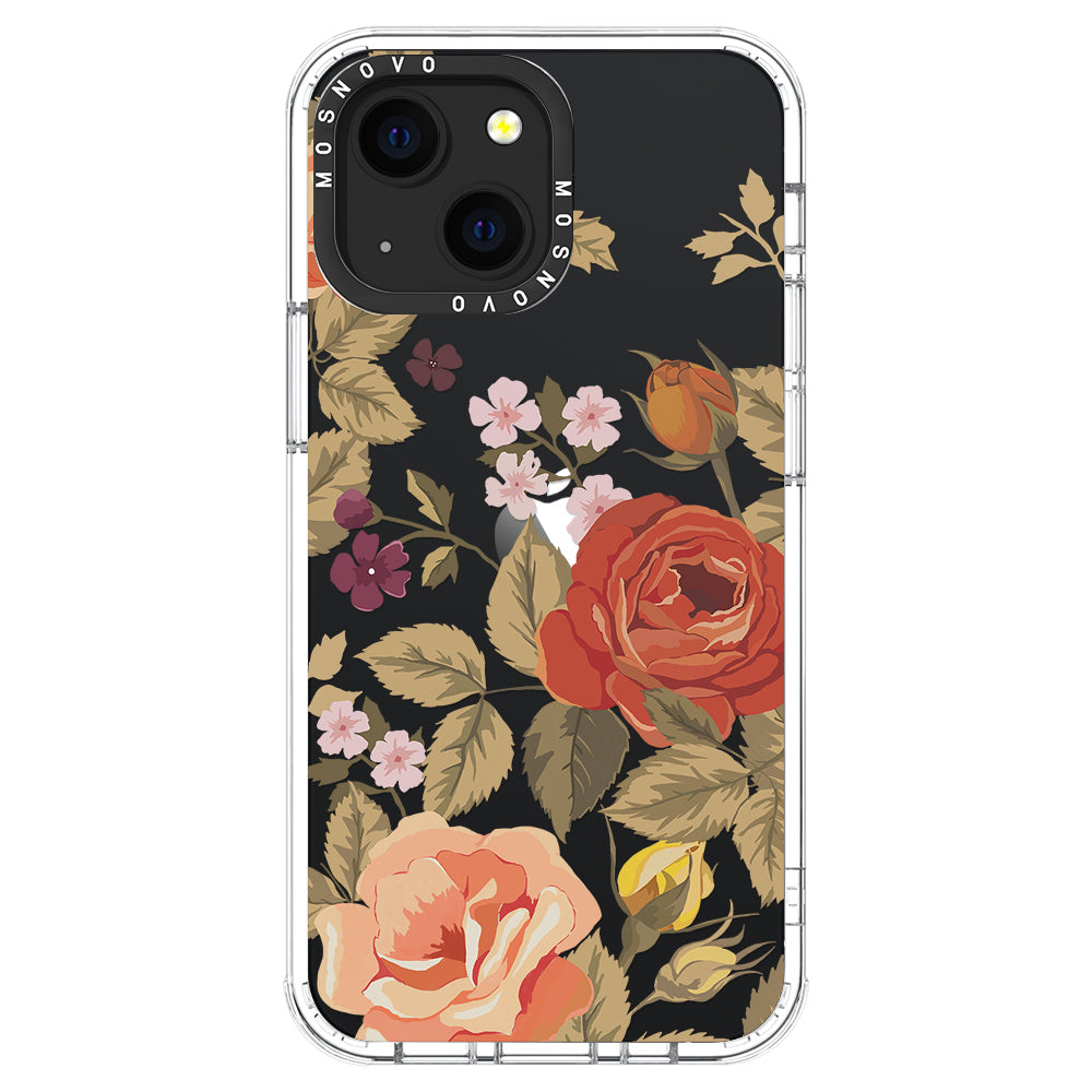 Vintage Roses Phone Case - iPhone 13 Case - MOSNOVO