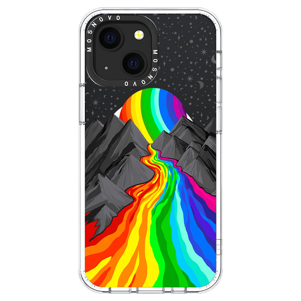 Rainbow Landscape Phone Case - iPhone 13 Case - MOSNOVO