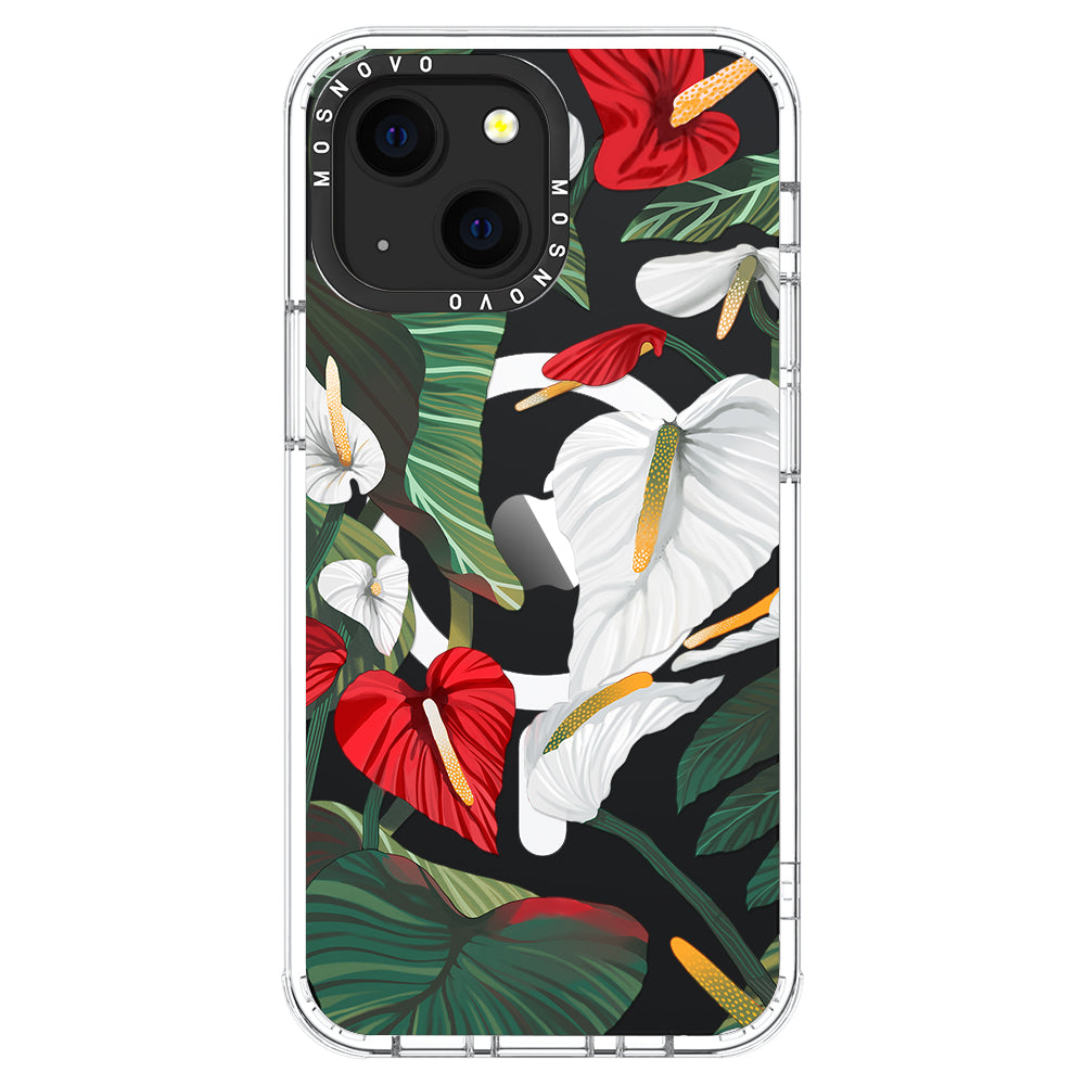 Anthurium Phone Case - iPhone 13 Case - MOSNOVO