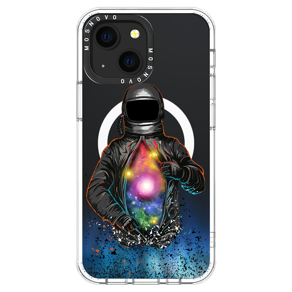 Mystery Astronaut Phone Case - iPhone 13 Case - MOSNOVO