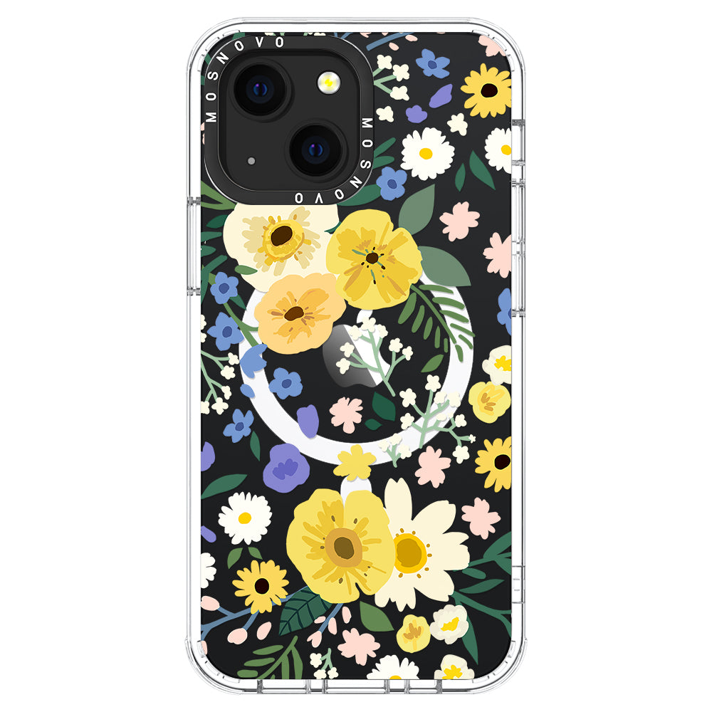 Spring Wild Floral Phone Case - iPhone 13 Case - MOSNOVO