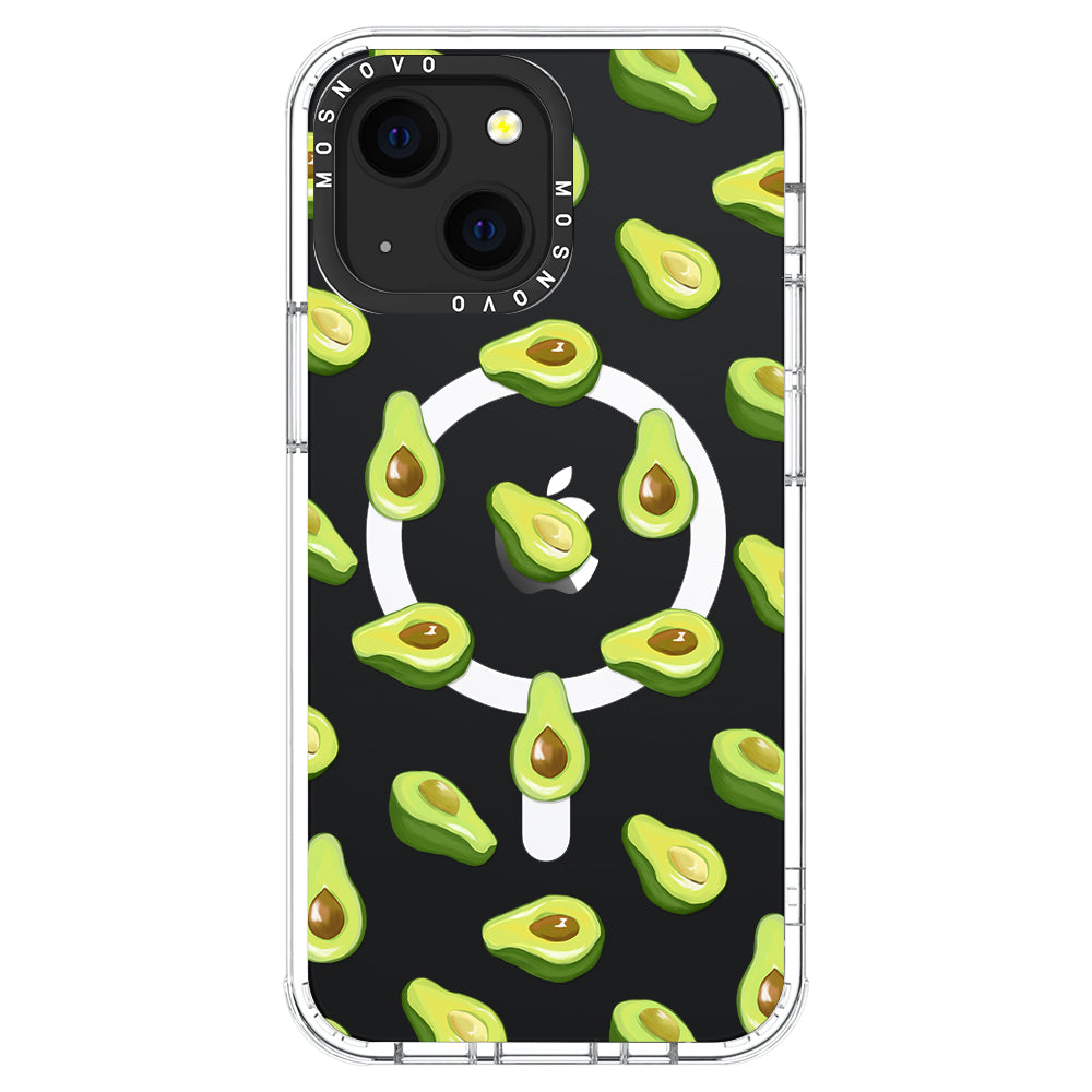 Fleshy Avocado Phone Case - iPhone 13 Case - MOSNOVO