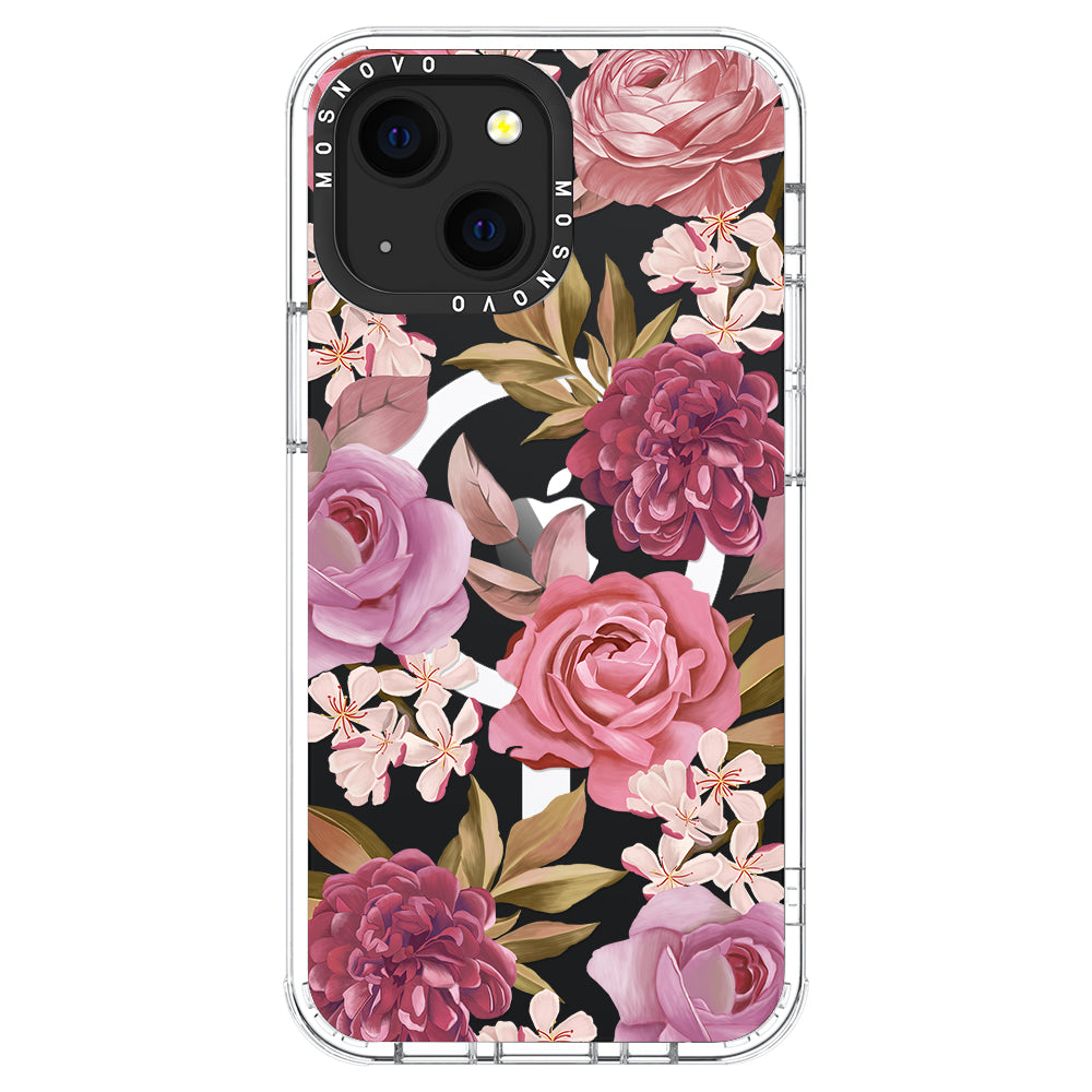 Blossom Flowe Floral Phone Case - iPhone 13 Case - MOSNOVO